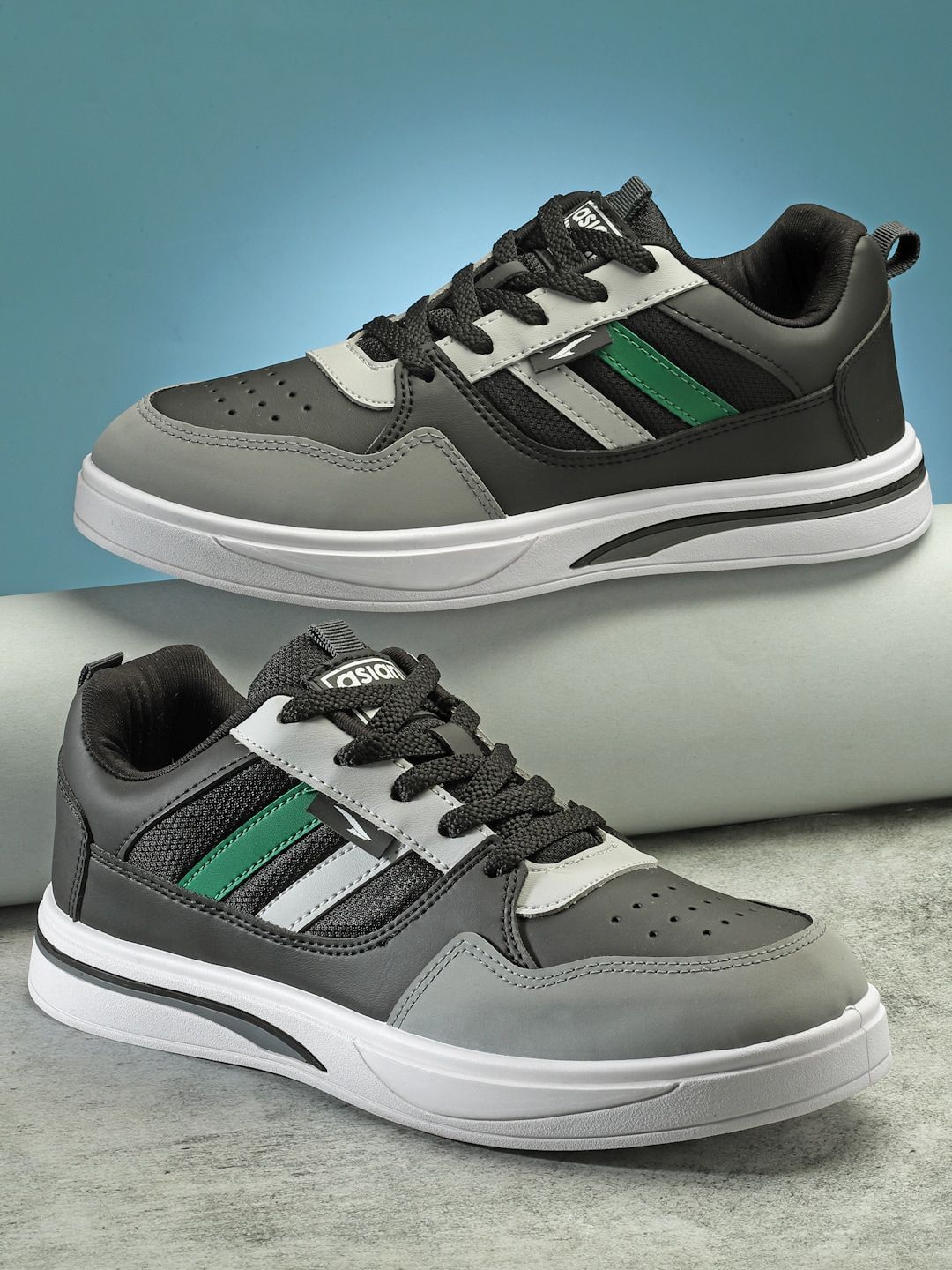 Buy ASIAN Men SYDNEY-02 Colourblocked Sneakers - Casual Shoes for