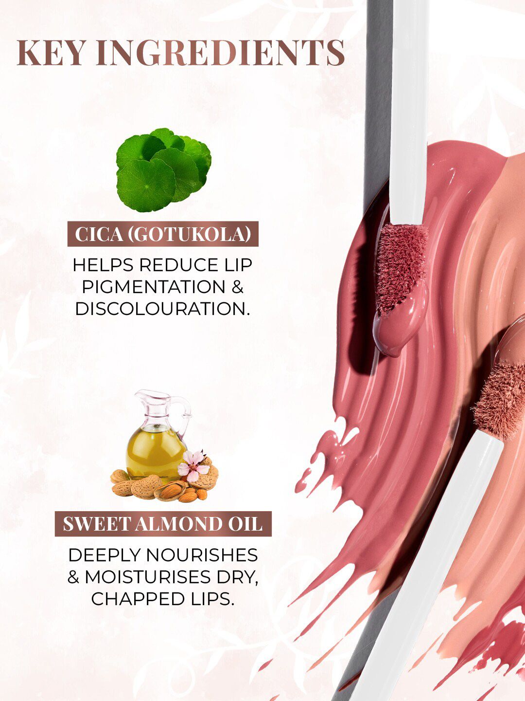 Buy Just Herbs Plant Powdered Glass Lip Ink With Sweet Almond Oil