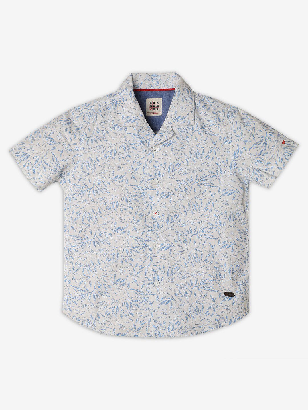 Ed-a-Mamma Boys Premium Floral Printed Casual Shirt