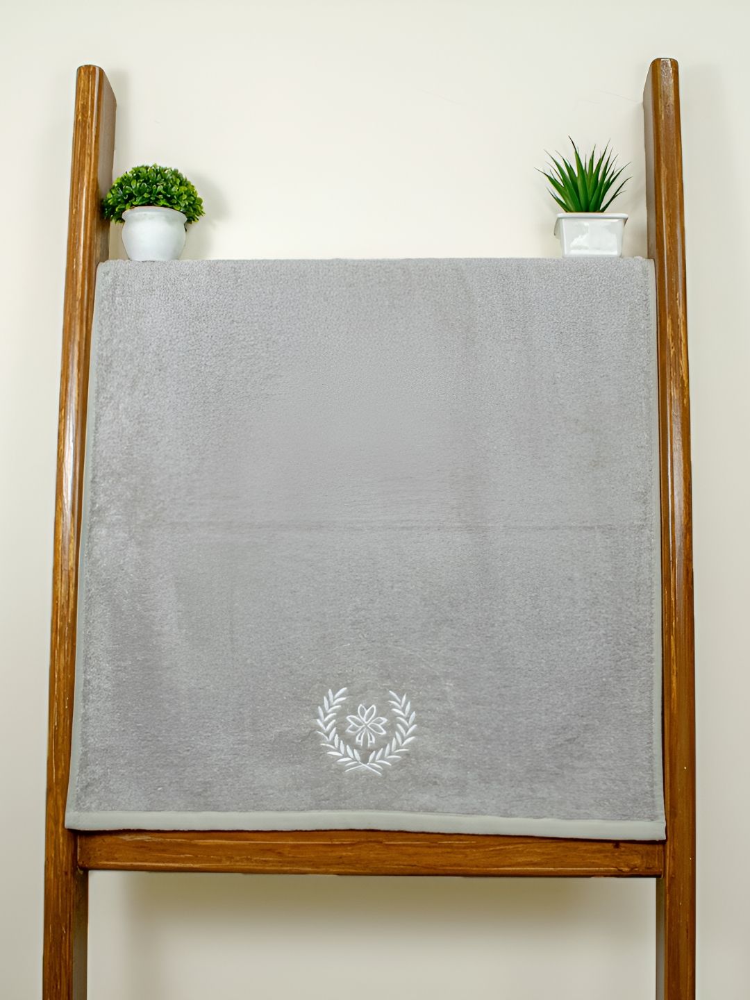 Aura Grey 500 GSM Large Bath Towel