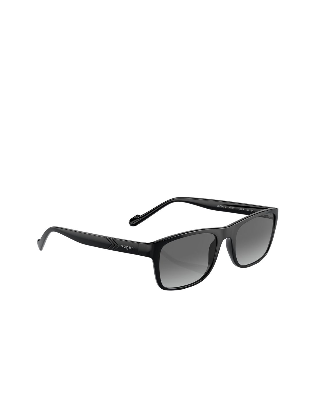 Vogue Eyewear Men Gradient Grey Lens Rectangle Sunglasses - 0VO5547SIW44/1153