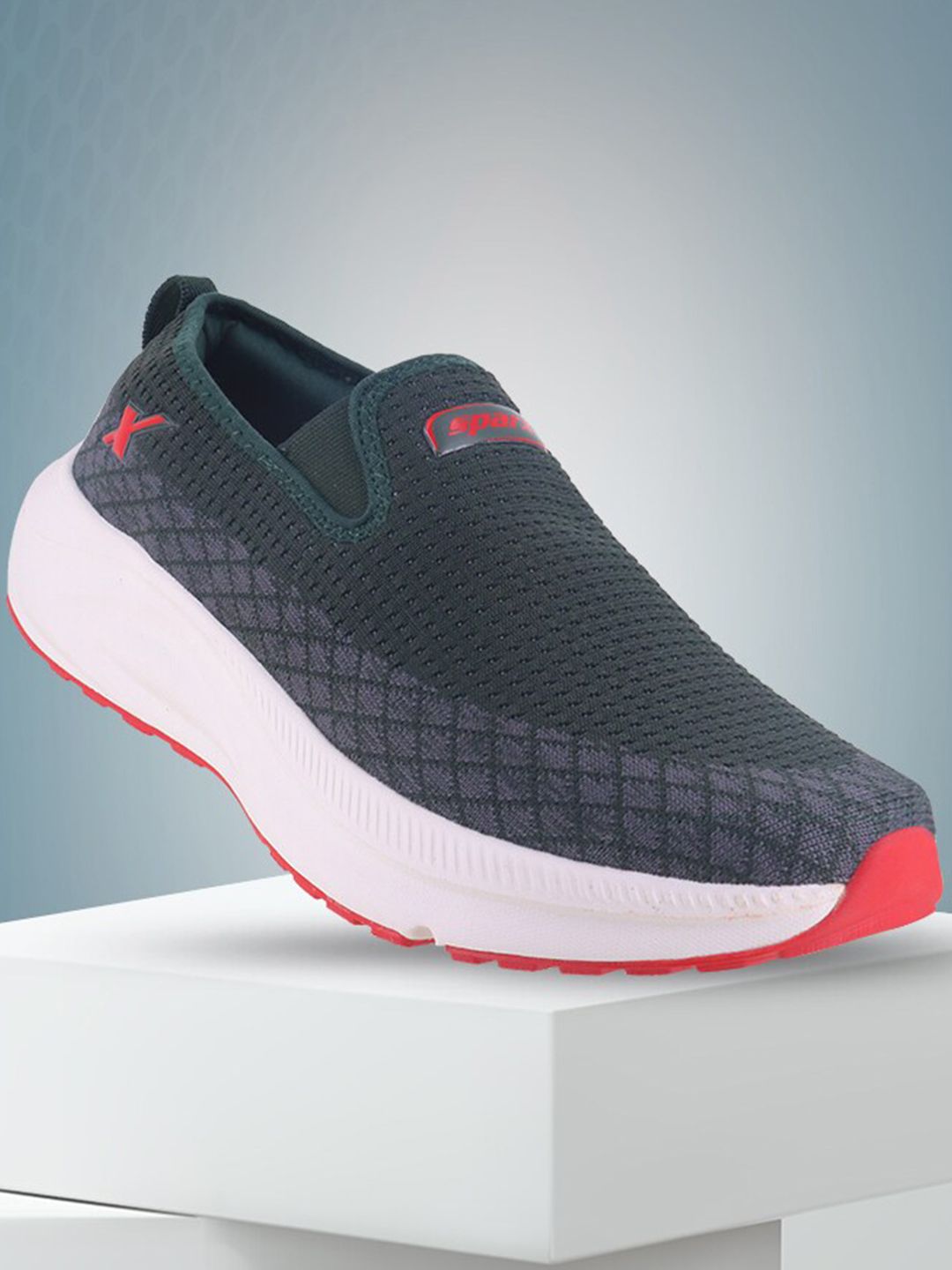 Sparx Men Mesh Slip-On Walking Shoes
