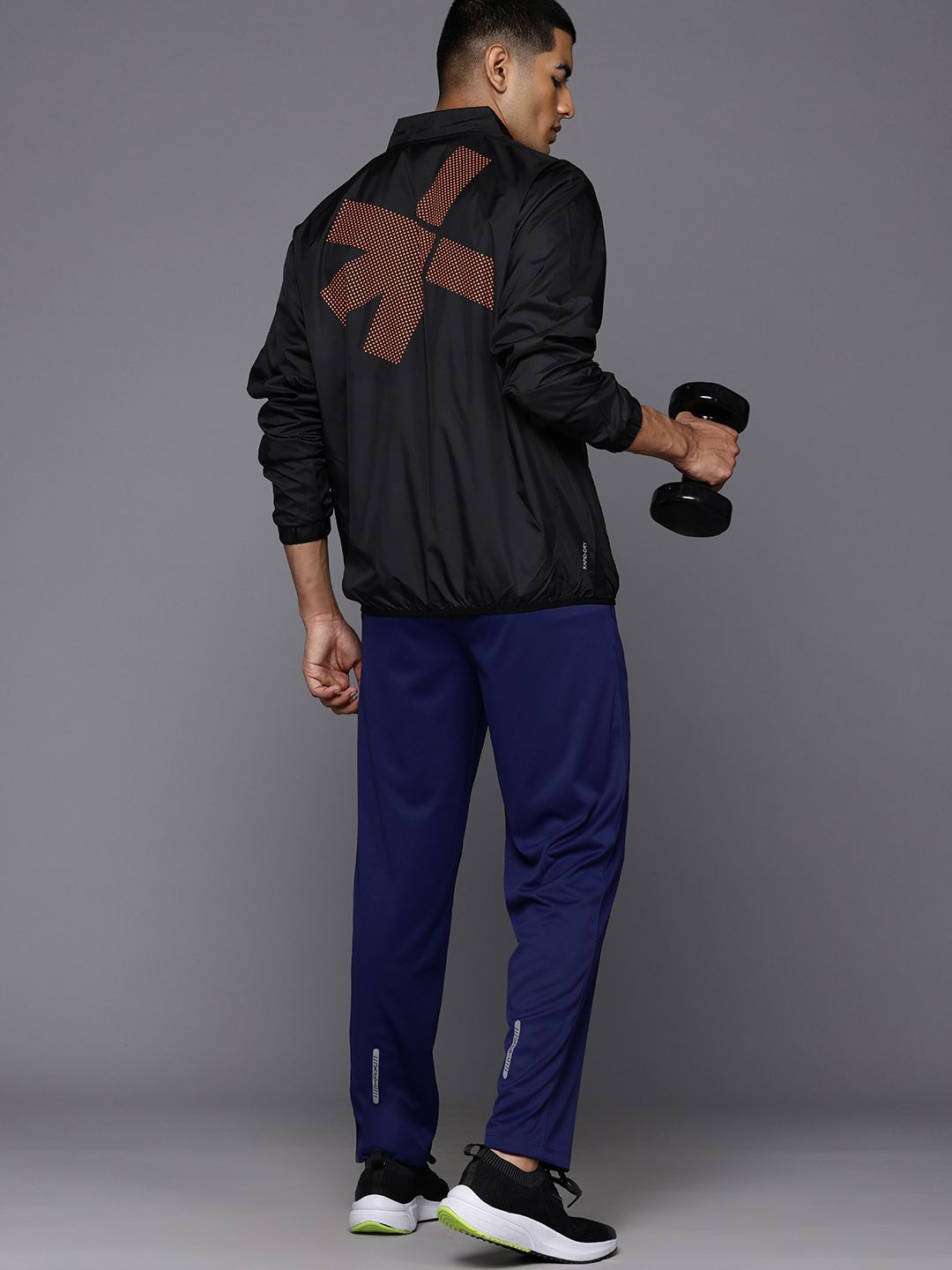 HRX by Hrithik Roshan Printed Rapid-Dry Training Jacket