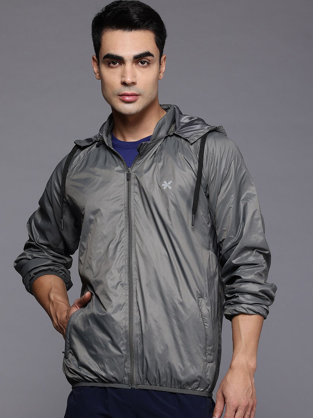 Buy HRX by Hrithik Roshan Rapid-Dry Hooded Training Sporty Jacket