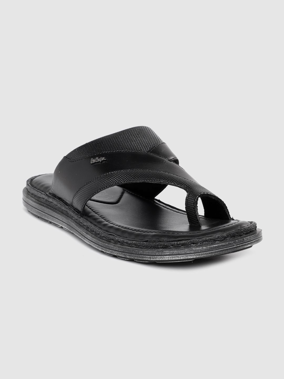 Lee Cooper Men Leather Comfort Sandals