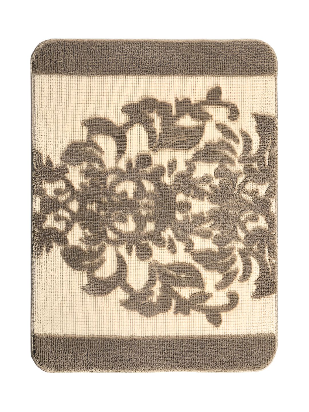 Saral Home Beige 1850 GSM Microfiber Bathmat