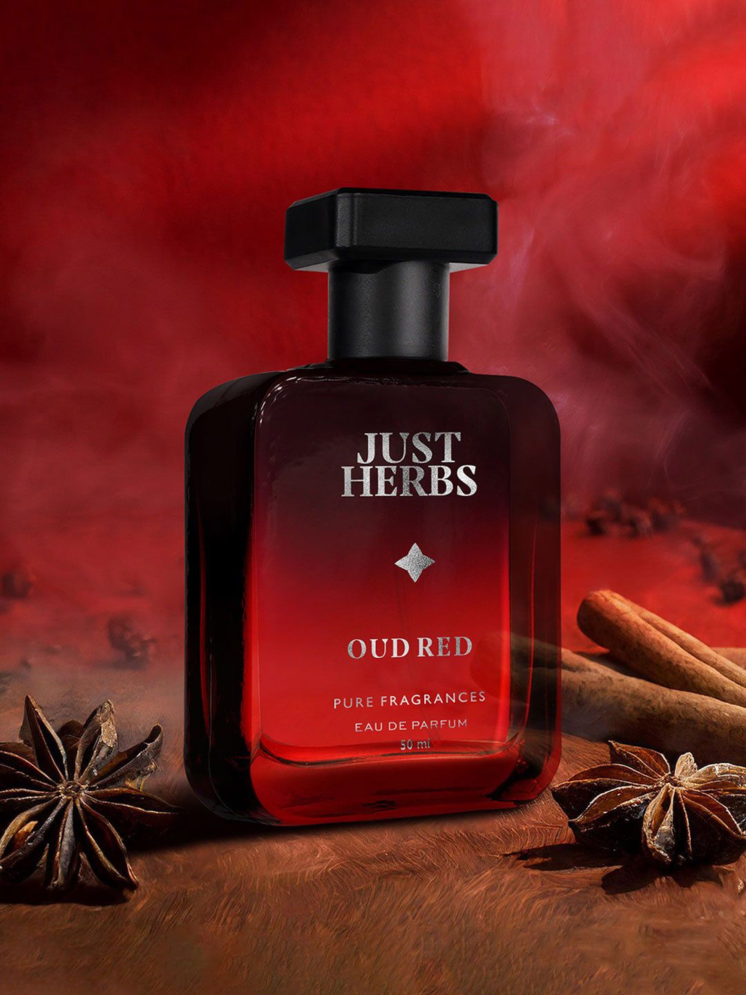 Just Herbs Intense Oud Red Eau De Parfum - 50ml