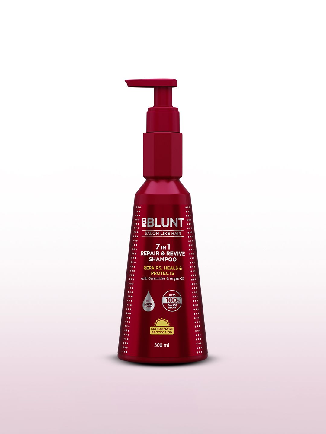 BBLUNT 7 In 1 Repair & Revive Shampoo For Damage Repair - 300ml