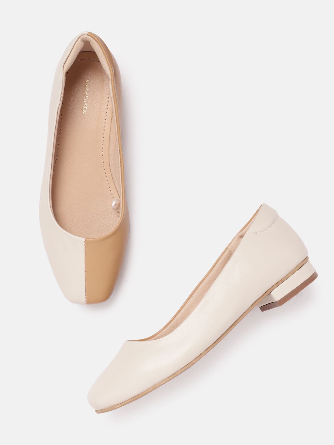 Van Heusen Women Colorblocked Ballerinas