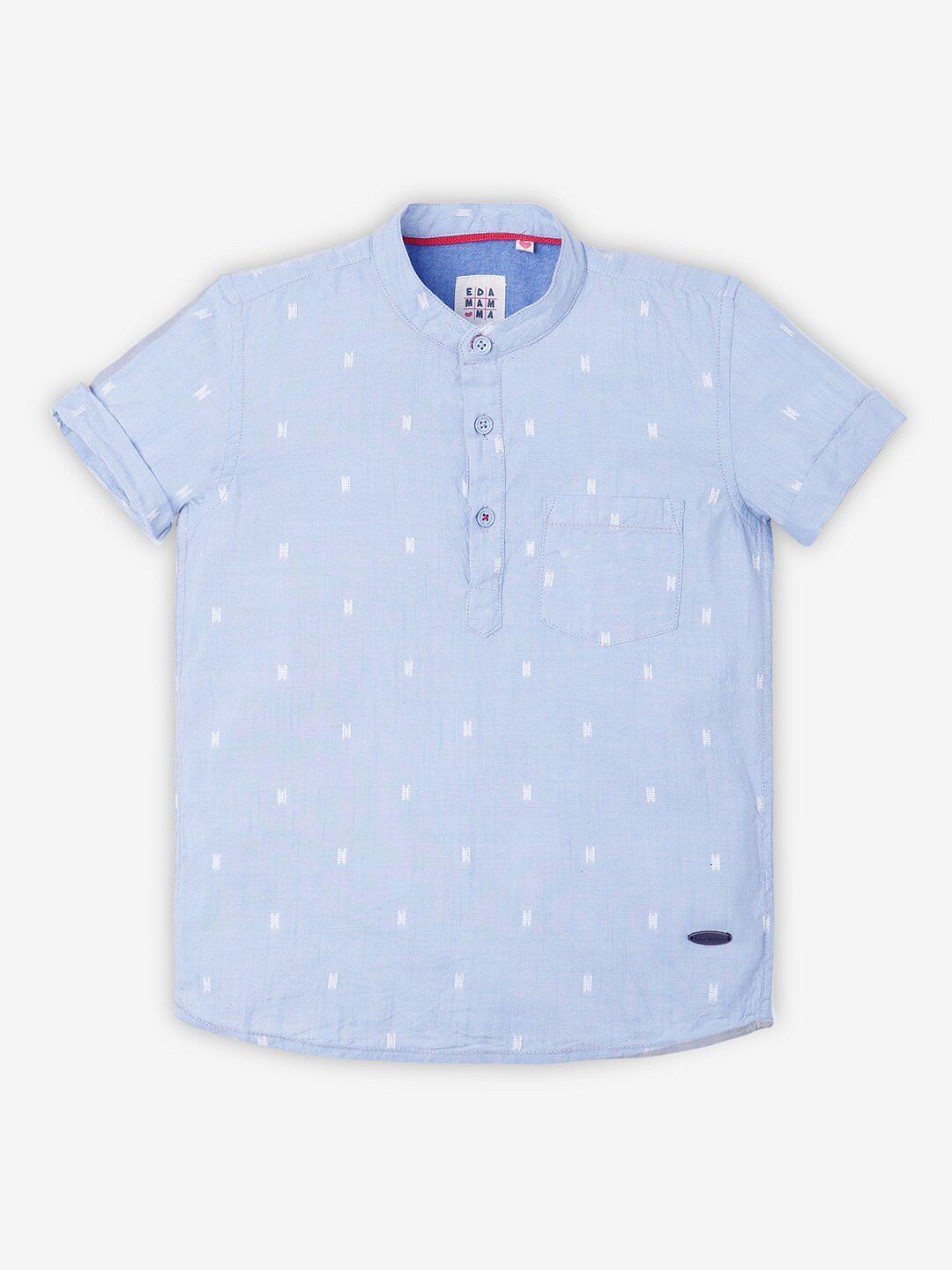 Ed-a-Mamma Boys Premium Opaque Printed Casual Shirt