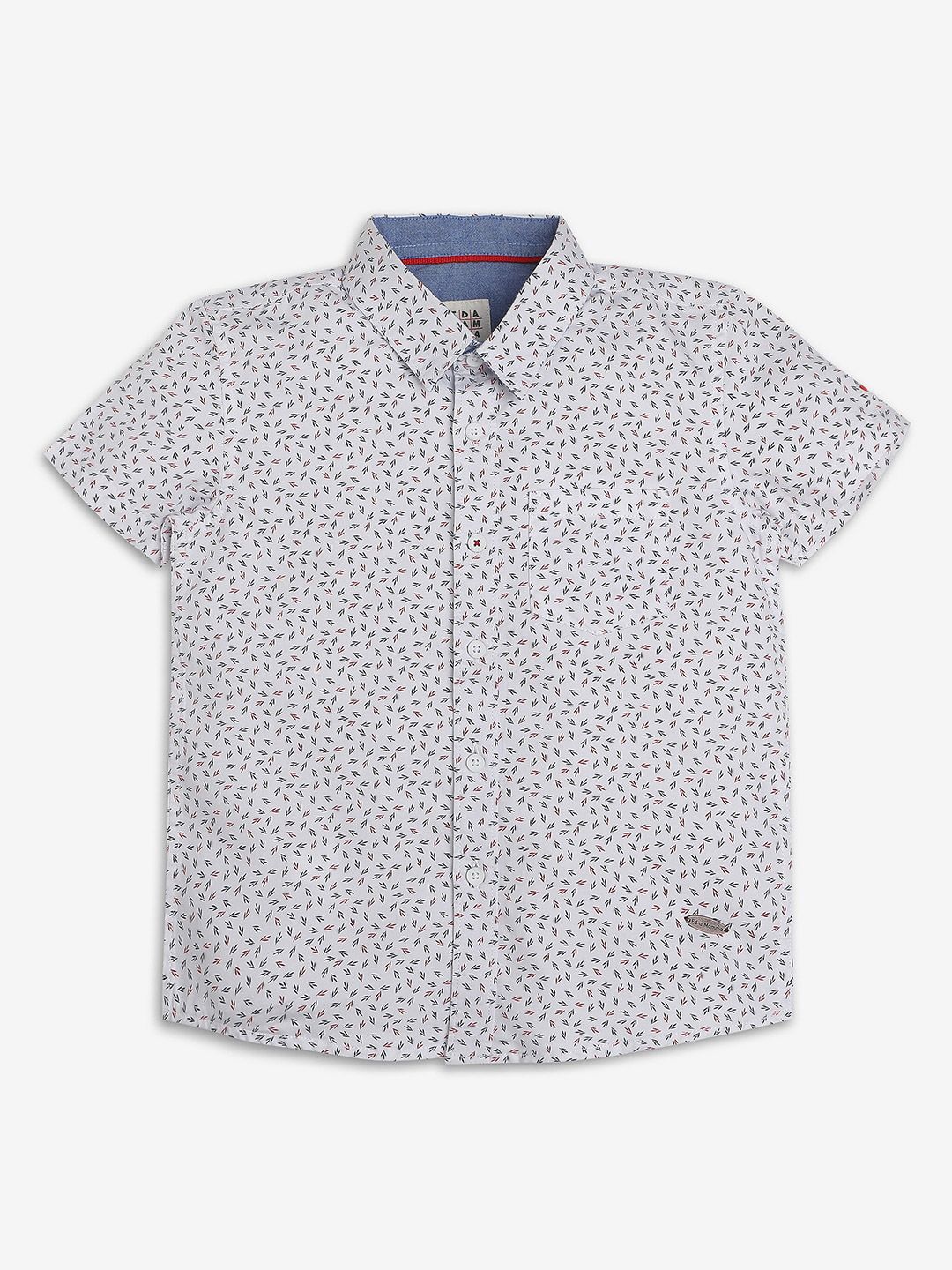 Ed-a-Mamma Boys Premium Floral Opaque Printed Casual Shirt