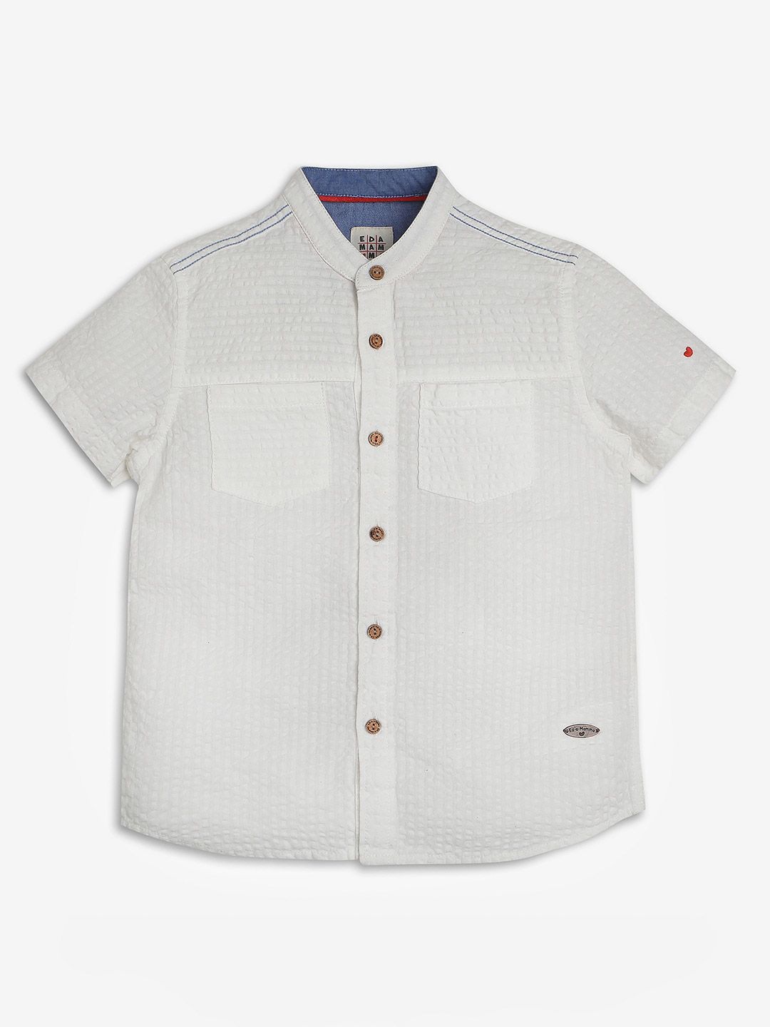 Ed-a-Mamma Boys Premium Opaque Printed Casual Shirt