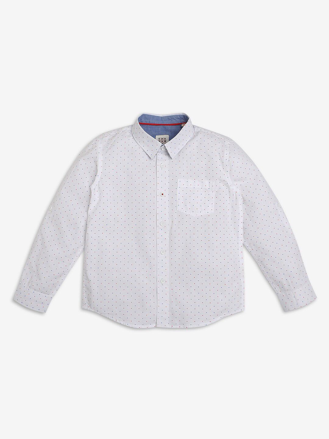 Ed-a-Mamma Boys Premium Opaque Printed Casual Shirt