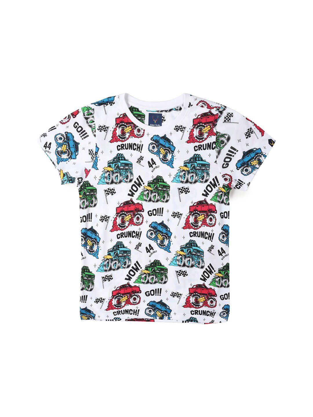 Allen Solly Junior Boys Printed Applique T-shirt