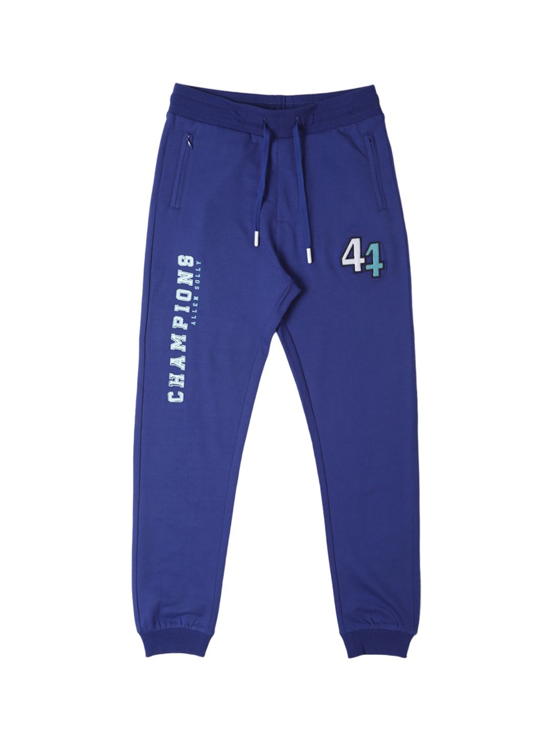 Allen Solly Junior Boys Printed Mid-Rise Joggers Trousers