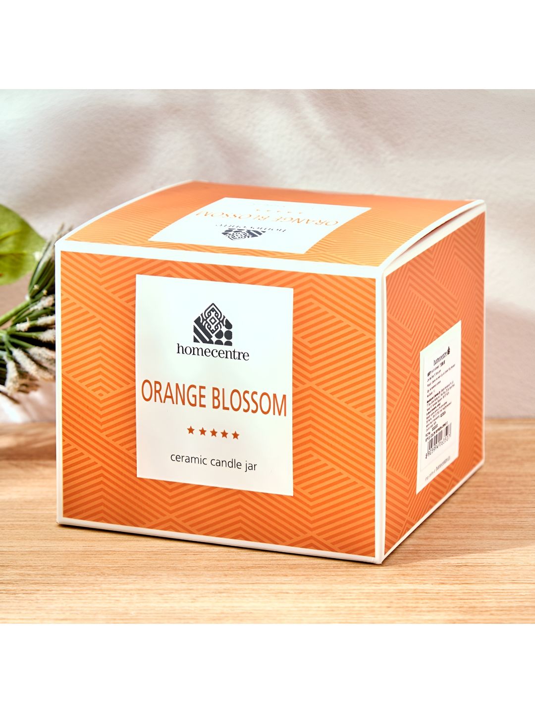 Buy Home Centre Colour Refresh 1 Wick Orange Mandarin Solid