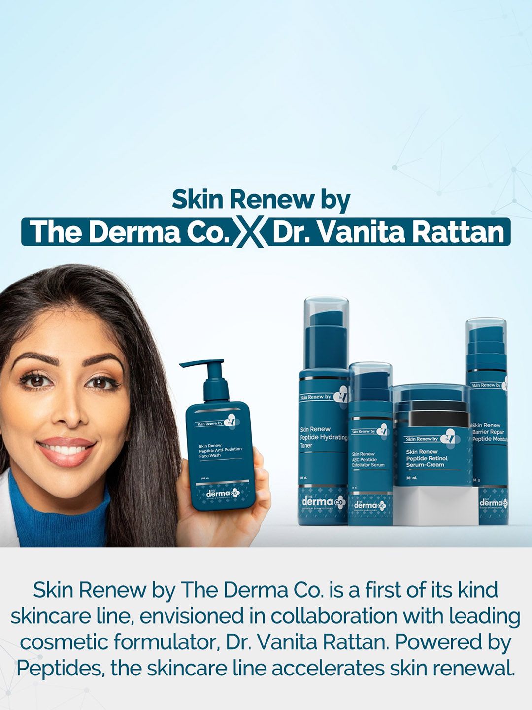 Buy The Derma co. Dr. V Skin Renew Peptide Anti-Pollution Face