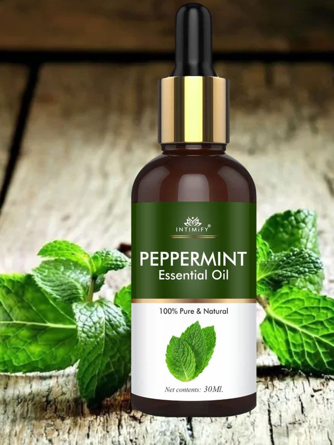 INTIMIFY 100% Pure Peppermint Essential Oil - 30ml