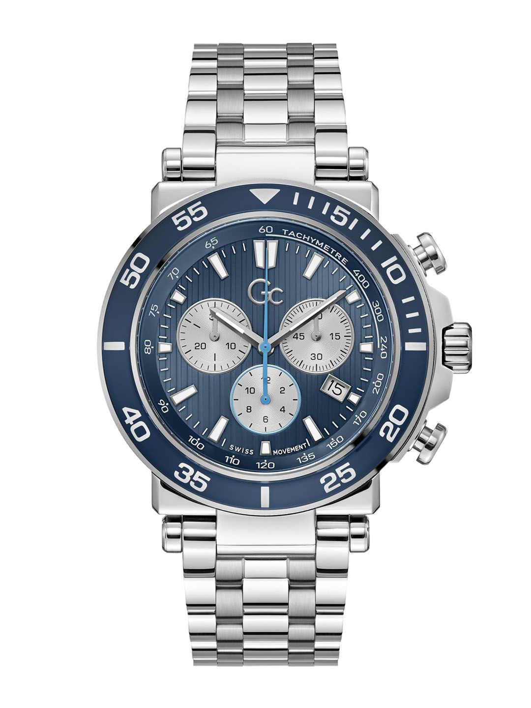 Buy Guess Collection Round 44mm Green Dial Analog Men Watch