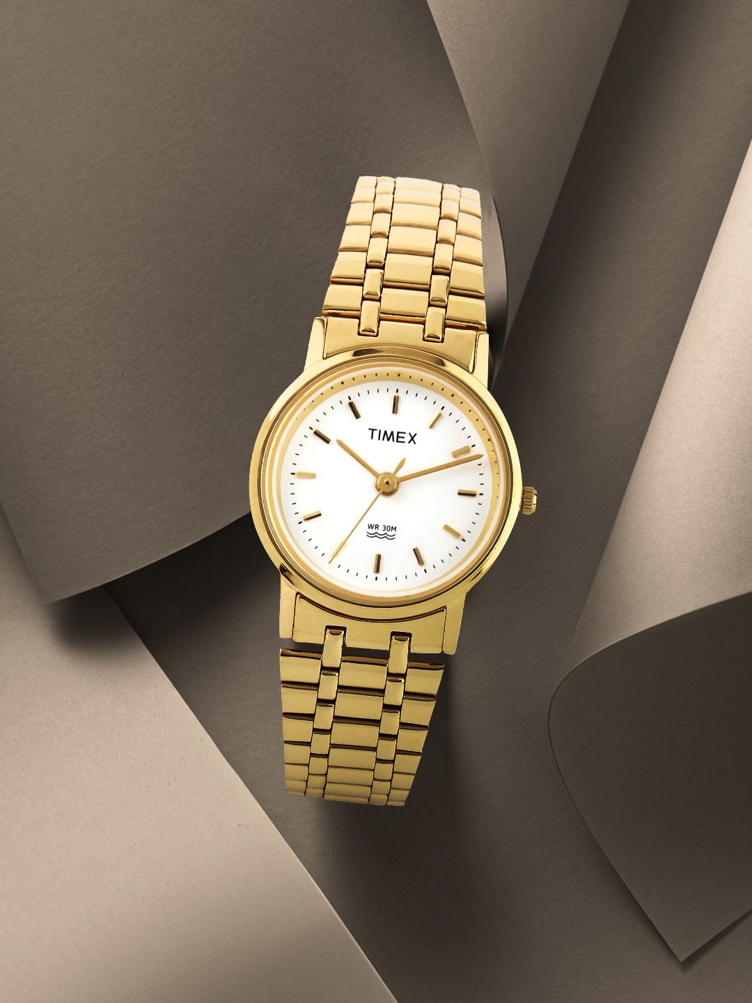 Timex Women White Analogue Watch - B303 Price in India