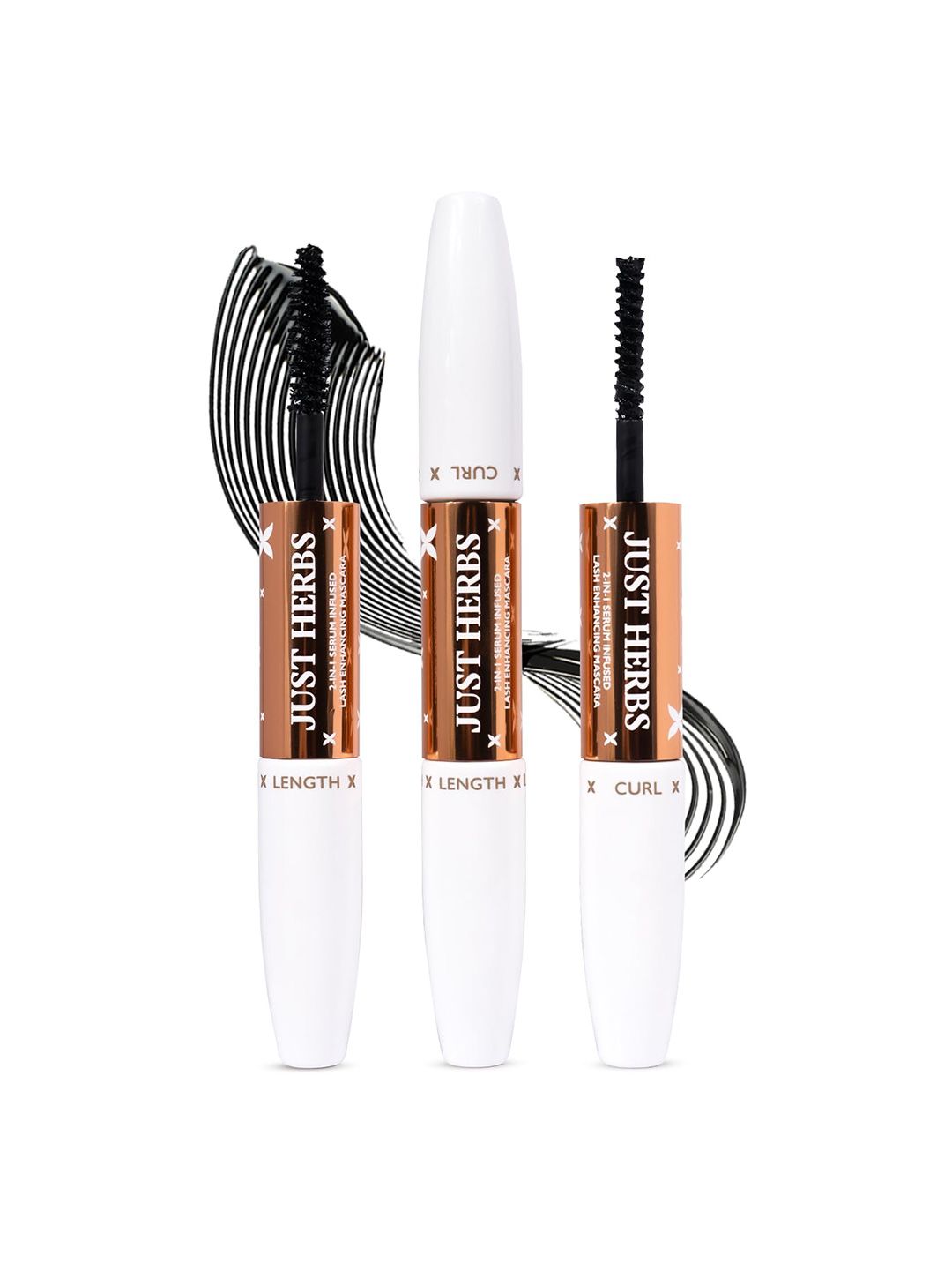 Just Herbs Just Herbs Serum-Infused Volume Boost Mascara - 8 ml