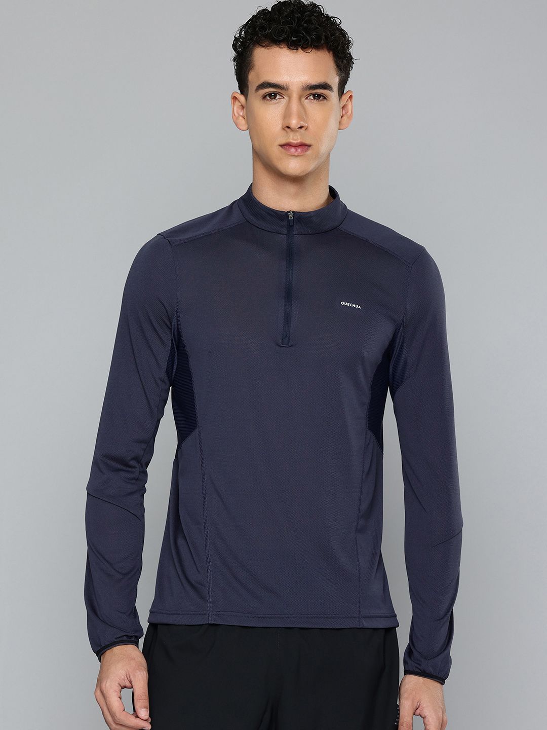 Decathlon QUECHUA - High Neck Trekking T-Shirt
