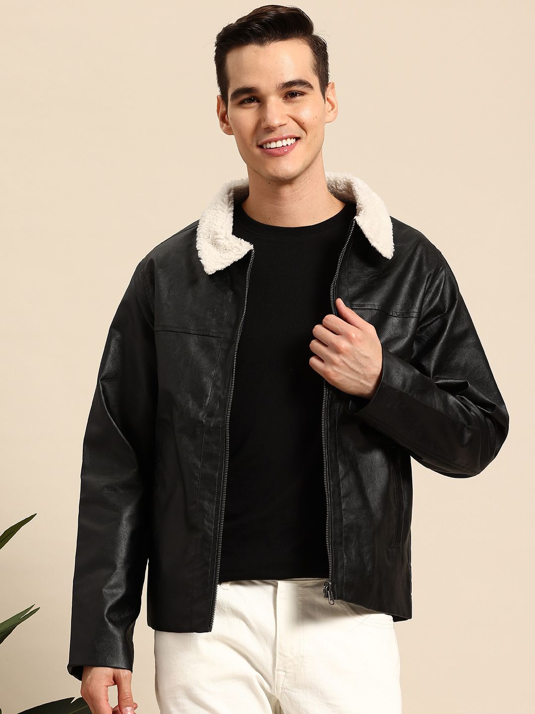 Buy Mast & Harbour Faux Fur Trim Tailored Jacket - Jackets for Men