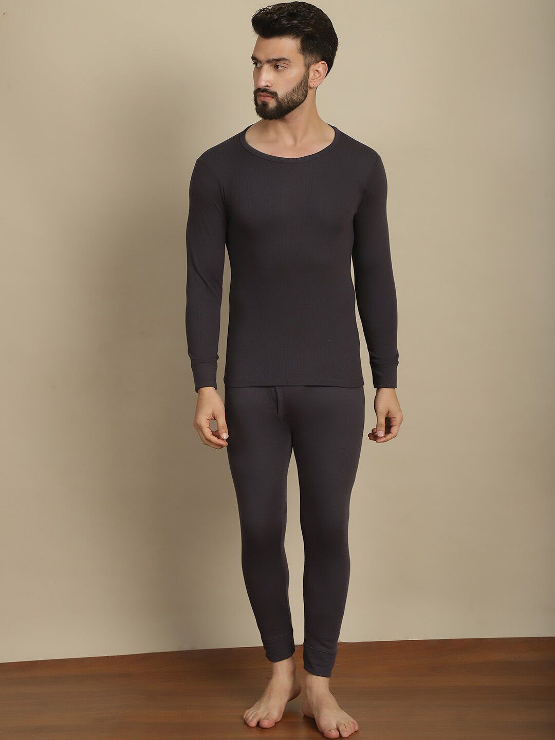 Aerowarm Round Neck Sleeveless Thermal Set
