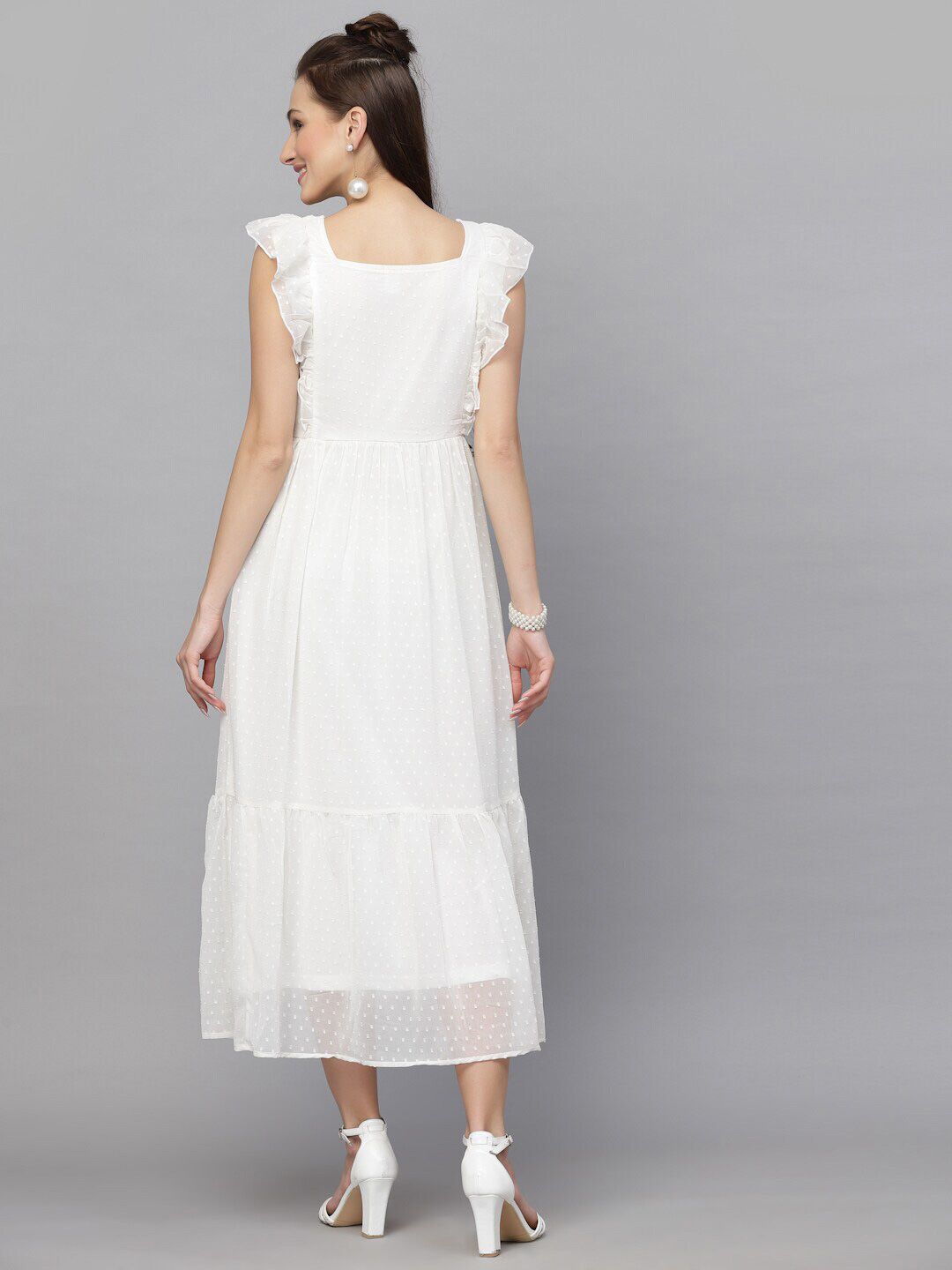 pure cotton dresses india Buy Bunai Women's White Maxi Dress Online- Bunai you know what I Status_F25 Forever 21 Red Lace Color:BurlyWood