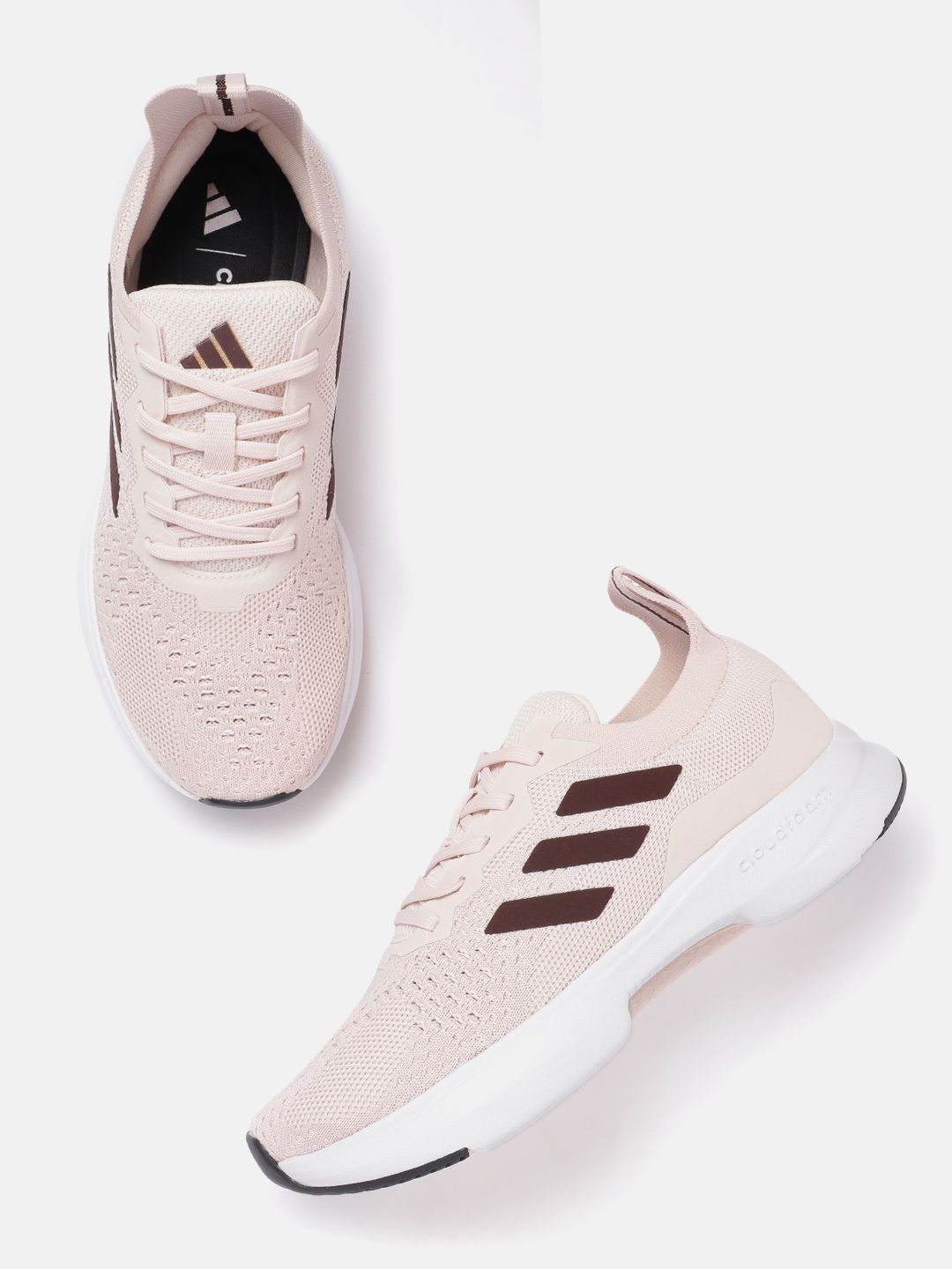 ADIDAS Women Woven Design Smart-Air Walking Shoes