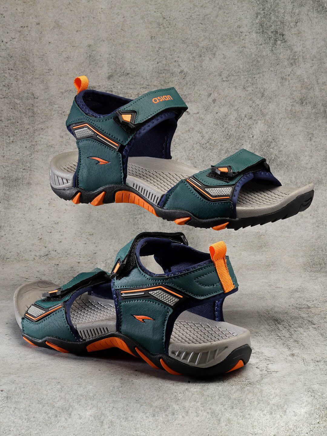 ASIAN Men Printed Sports Sandals