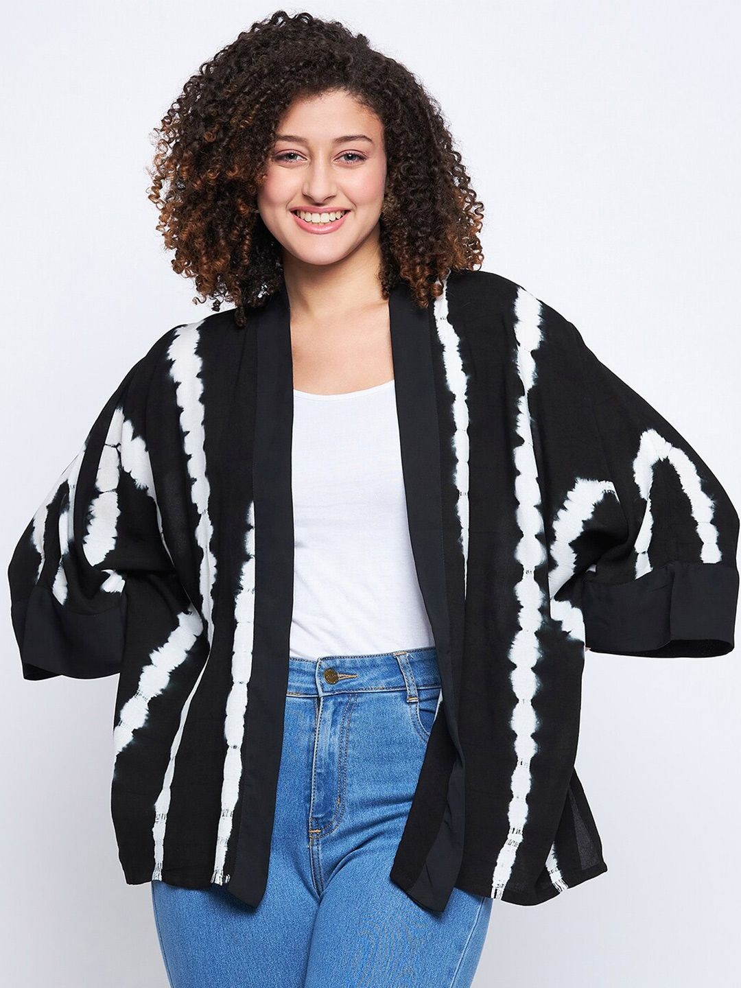Ruhaans Tie & Dye Shrug