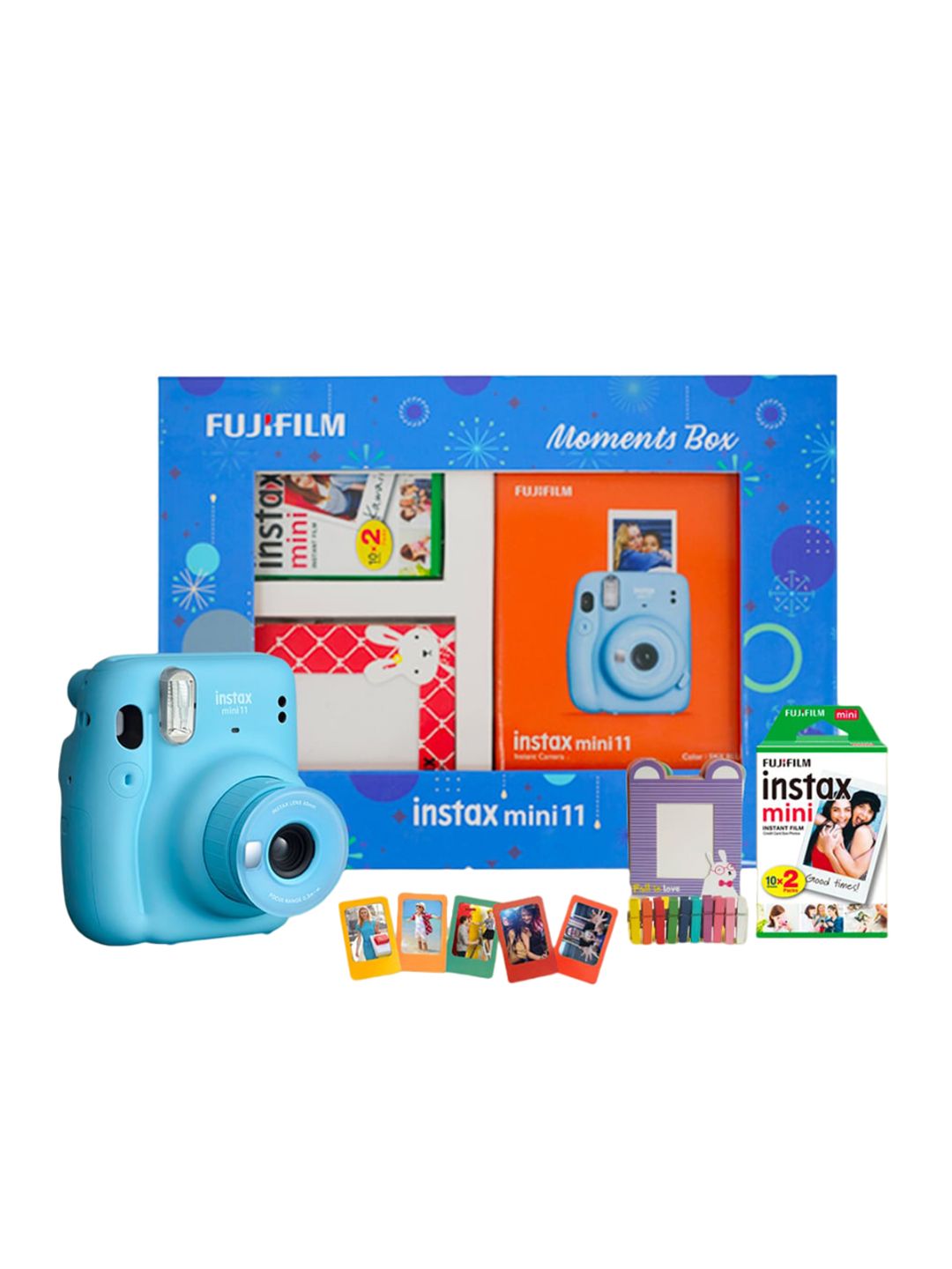 Buy FUJIFILM Unisex Instax Mini 11 White Instant Camera Moments