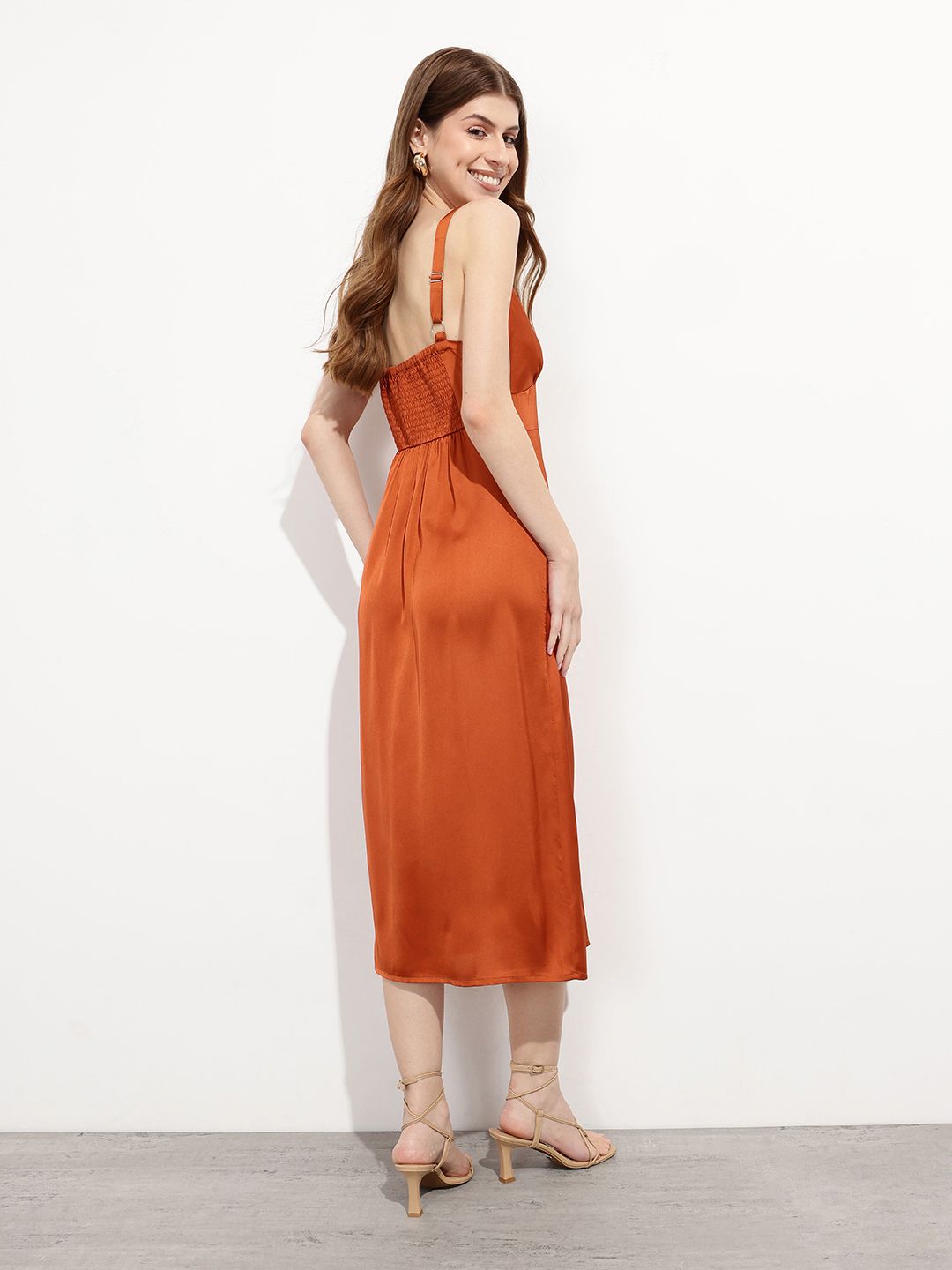 Buy DressBerry X fwd Midi-Madness Insta-Ready A-Line Dress - Dresses for  Women 29075464 | Myntra