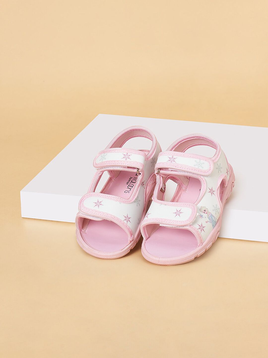 Pantaloons Junior Girls Barbie Printed Sports Sandals