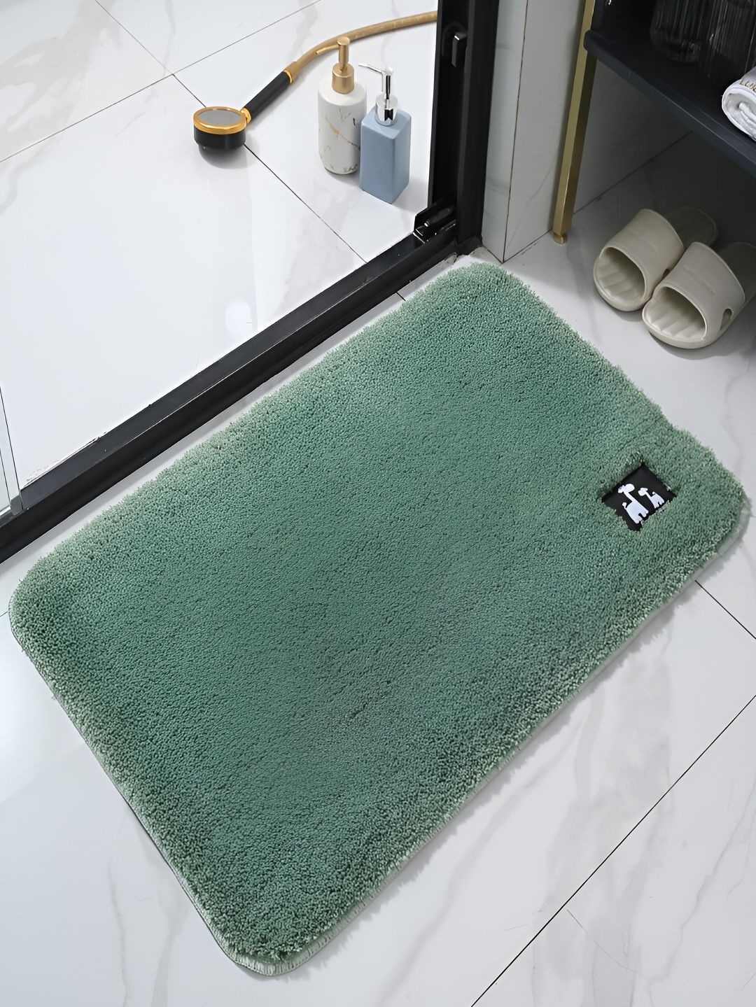HOKIPO Green 1600 GSM Soft Bath Rug