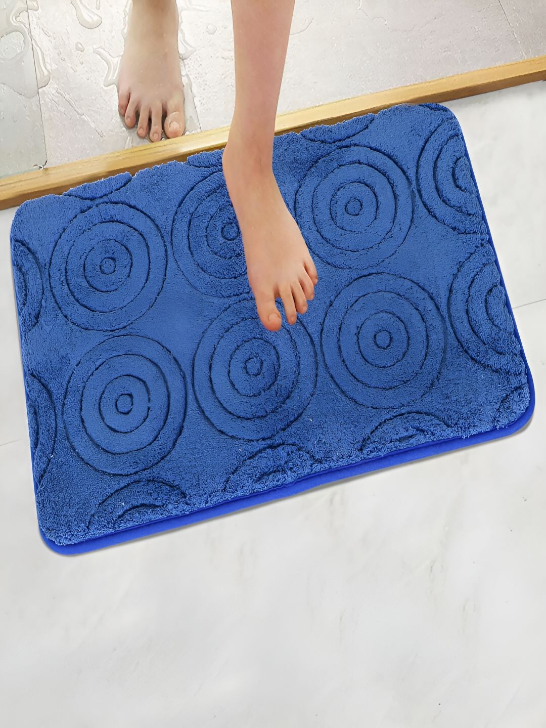 HOKIPO Blue 1400 GSM Soft Bath Rug