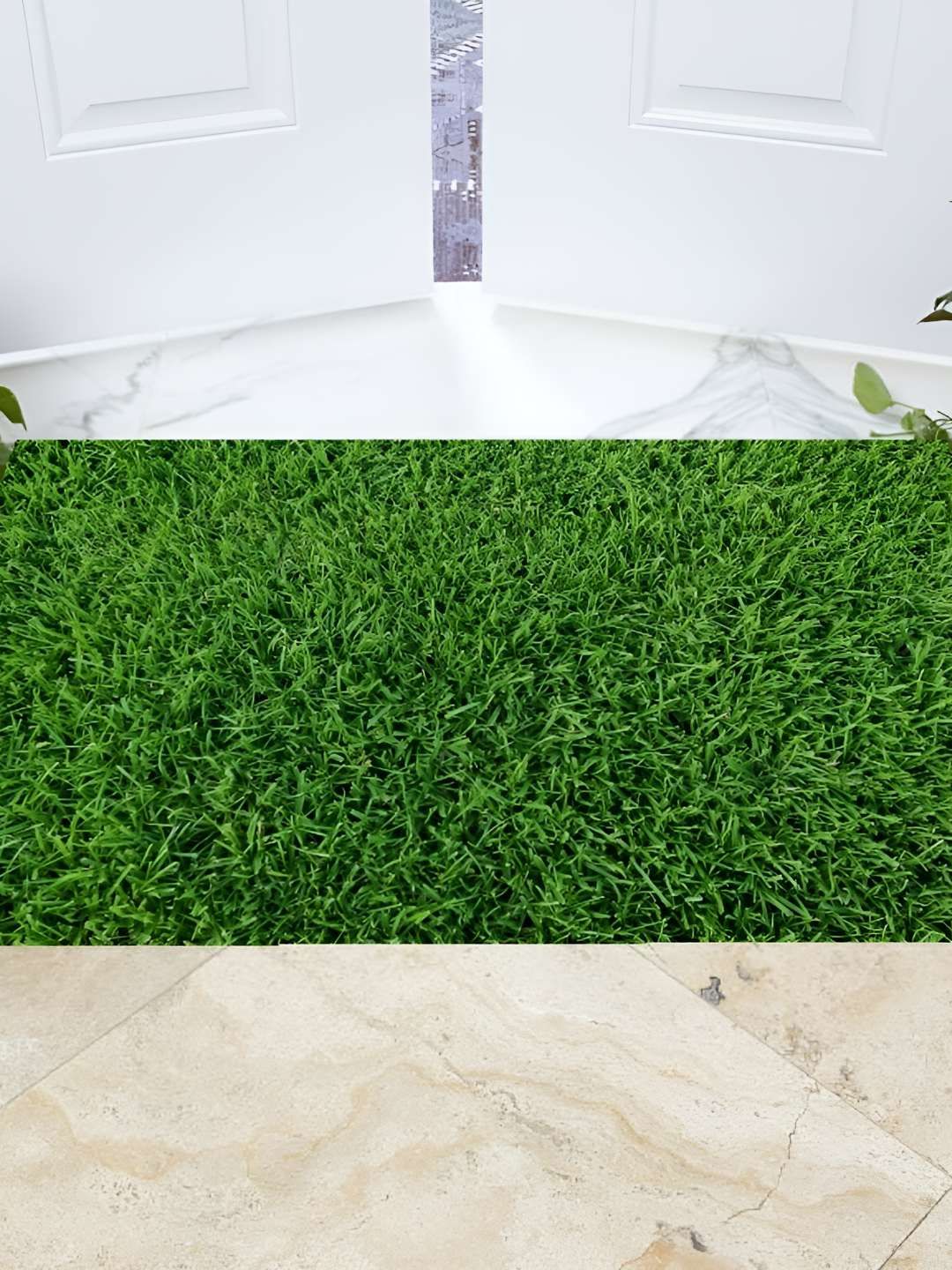 REVEXO Green Anti-Skid Bathroom Mat deal from myntra