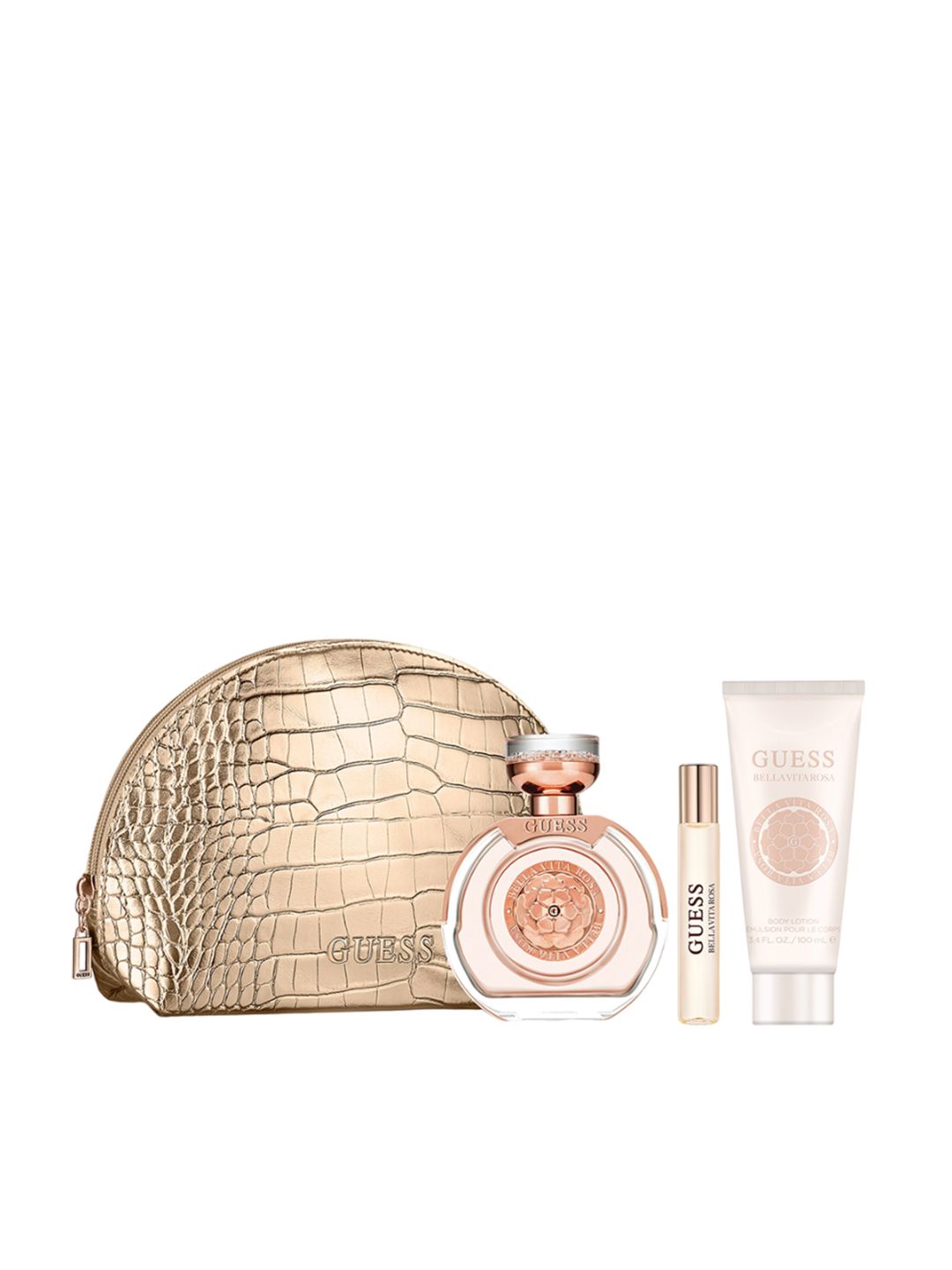 Guess Bella Vita Rosa Gift Set Eau de Toilette 100ml + 15ml  Body Lotion 100ml & Pouch