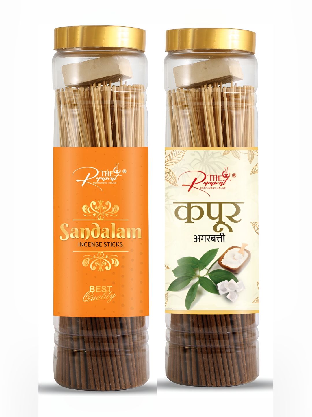 THE RUPAWAT Perfumery House Wood 2 Piece Scented Ganesh Chaturthi Incense Sticks