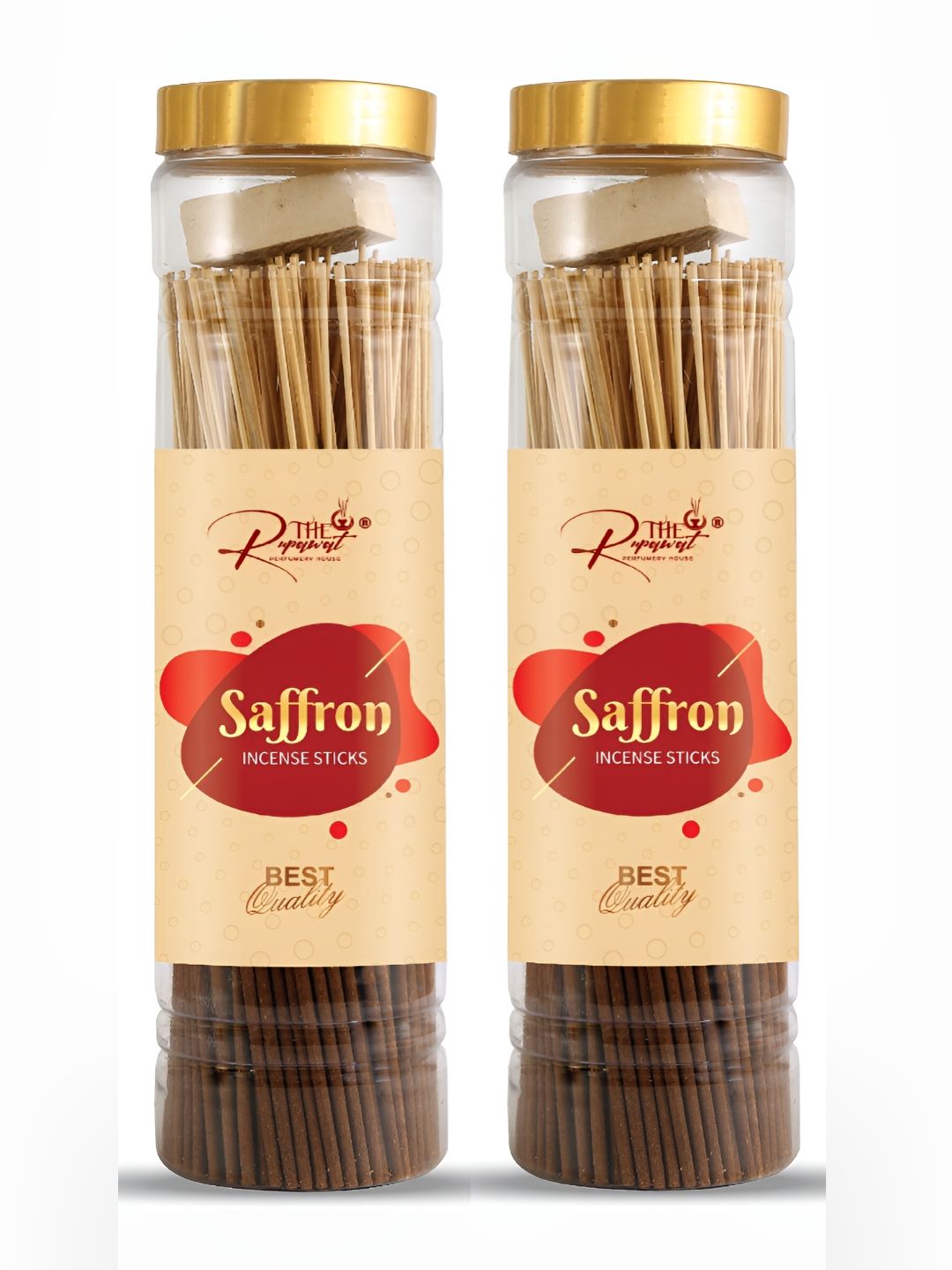 THE RUPAWAT Perfumery House Wood 2 Piece Scented Ganesh Chaturthi Incense Sticks