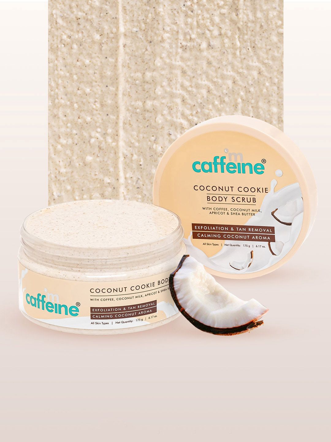 MCaffeine Coconut Cookie Body Scrub With Apricot & Shea Butter - 175g deal from myntra MCaffeine Coconut Cookie Body Scrub With Apricot & Shea Butter - 175g deal from myntra
