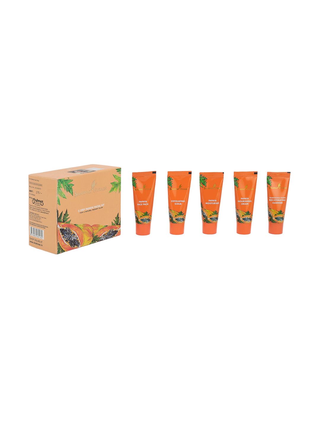 Shahnaz Husain 5 Step Papaya Facial Kit -50g