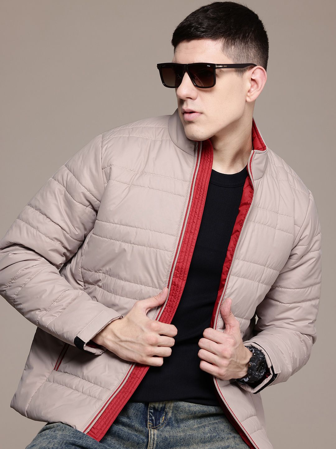 The Roadster Lifestyle Co. Regular Padded Jacket