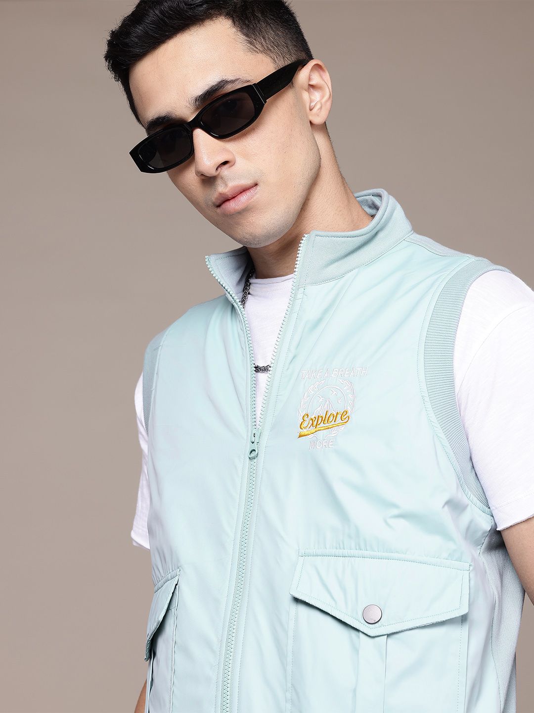 The Roadster Lifestyle Co. Applique Bomber Jacket