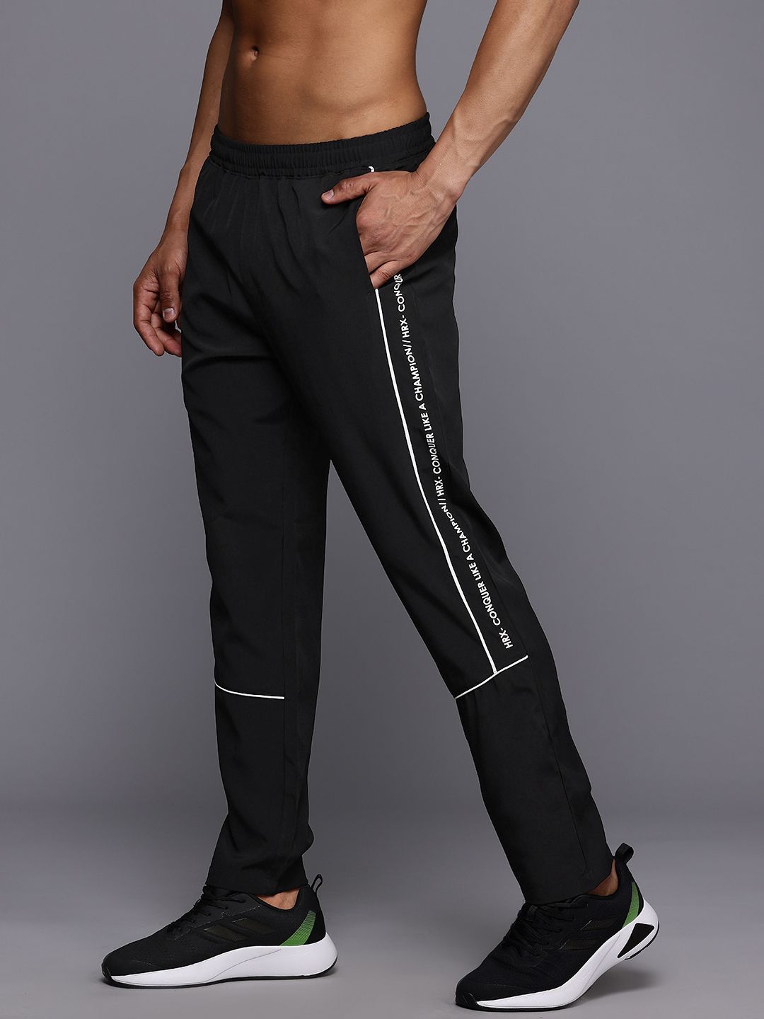 HRX by Hrithik Roshan Men Rapid-Dry Training Track Pants