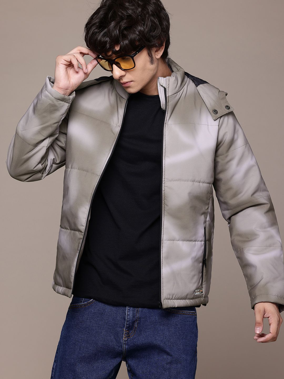The Roadster Lifestyle Co. Hooded Padded Jacket