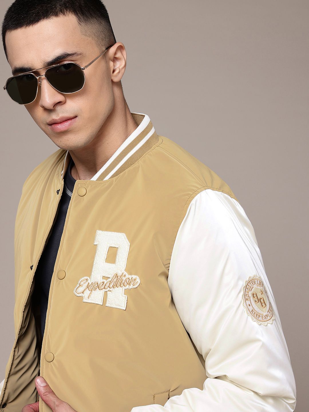 The Roadster Lifestyle Co. Men Bomber Jacket