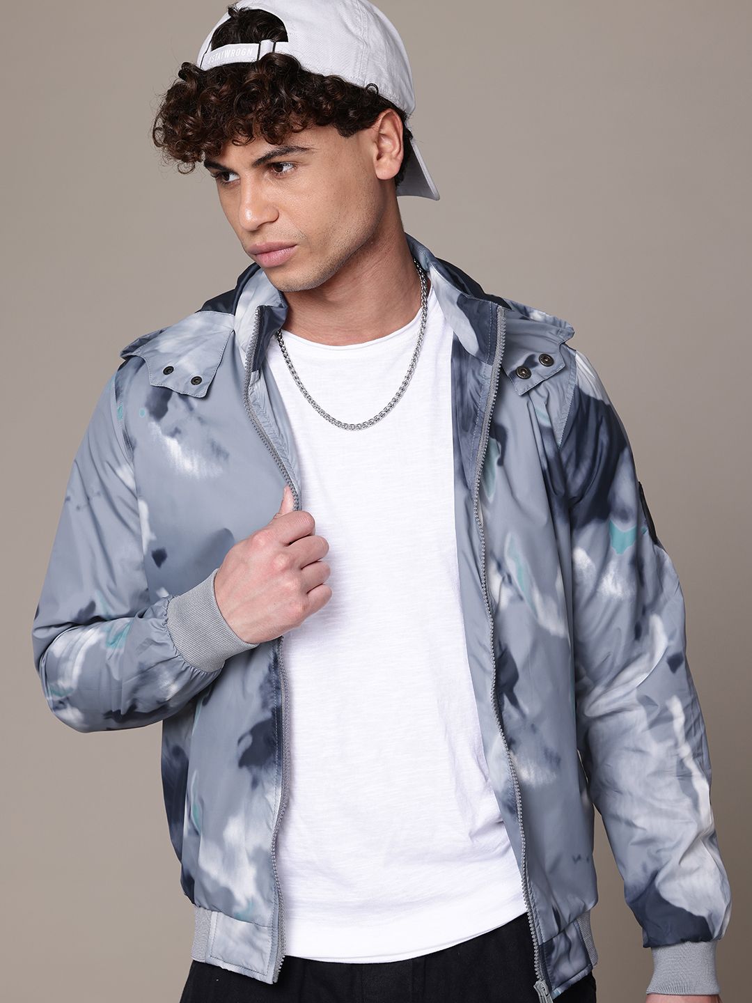 The Roadster Lifestyle Co. Dyed Hooded Tailored Jacket