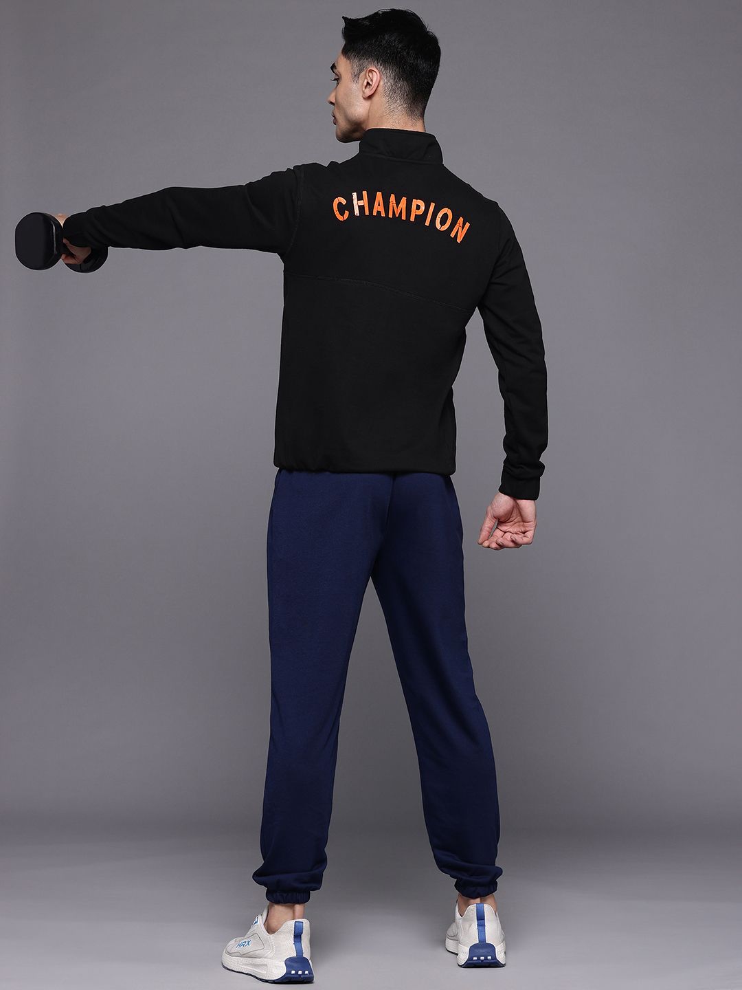 HRX by Hrithik Roshan Typography Training Sweatshirt